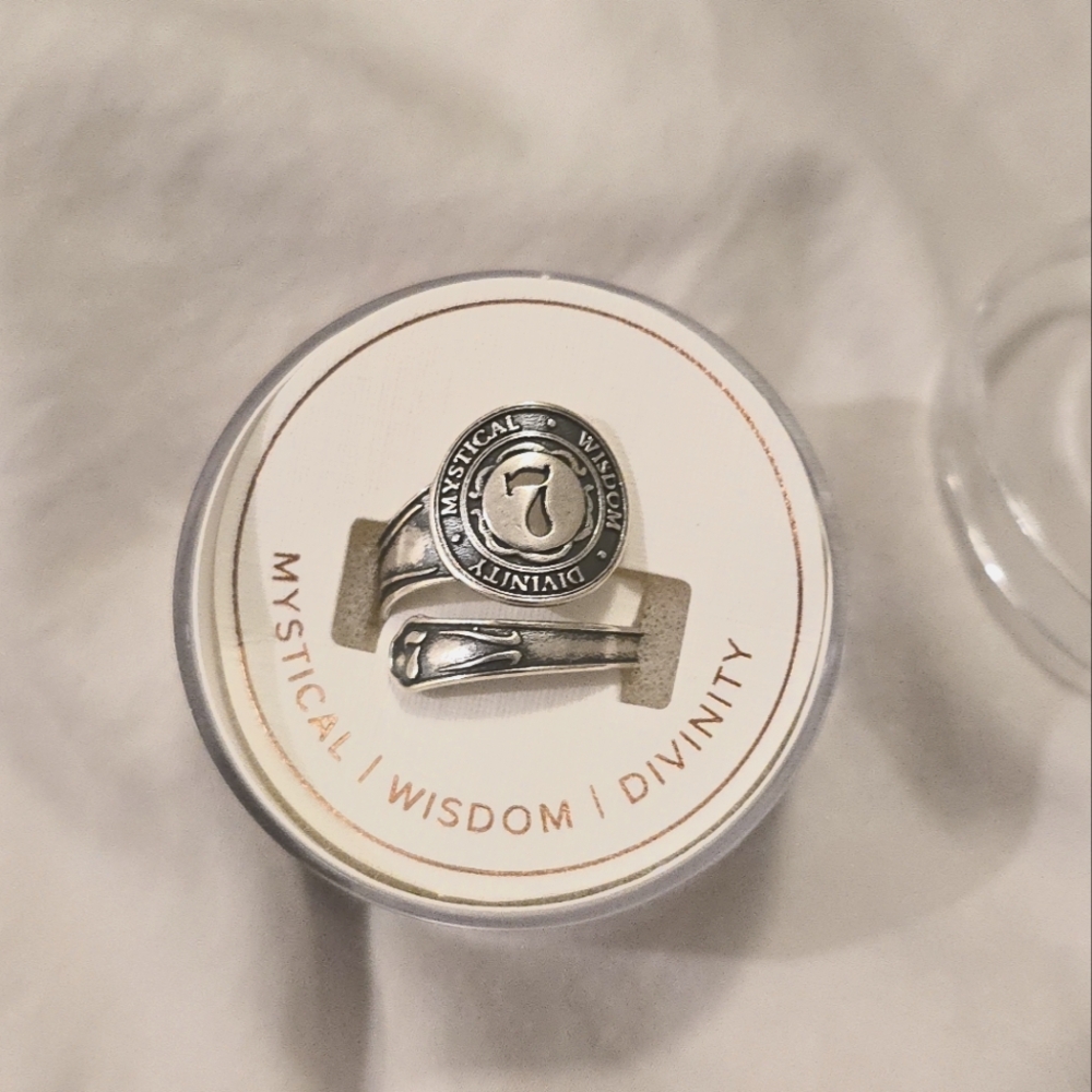 Alex and Ani Numerology Ring 7